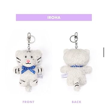 ILLIT ぬいぐるみキーリング イロハ ILLIT plush keyring キーホルダー ぬいぐるみ イロハ - メルカリ